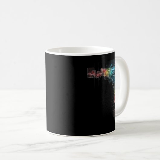 Computer Circuit Engineer Gifts - Computer Nerd Koffiemok (Voorkant rechts)