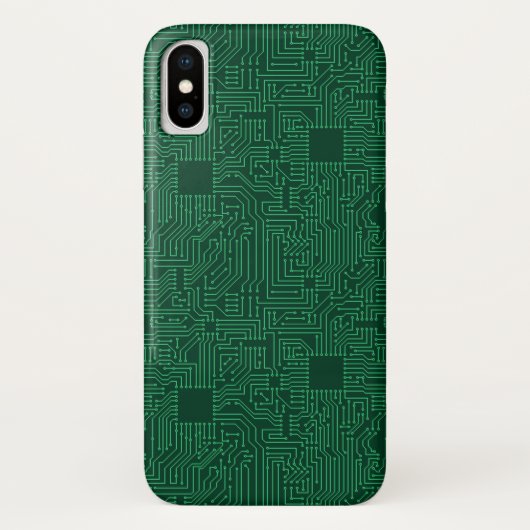 Computer circuitbord Case-Mate iPhone case (Achterkant)