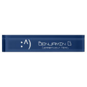 Computer Code Face Naambordje (Voorkant)