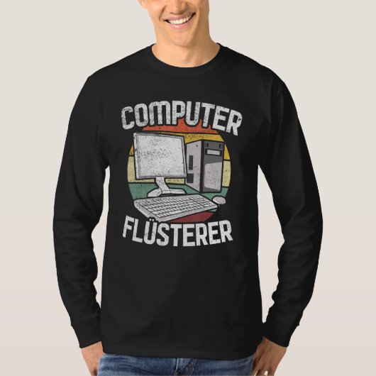 Computer Computer Computer Computer Computer Compu T-shirt (Voorkant)