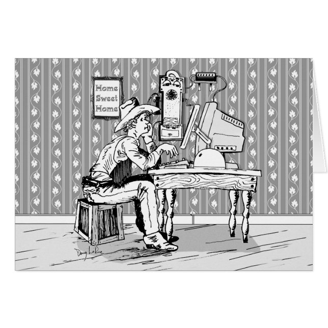 Computer Cowboy (Voorkant Horizontaal)