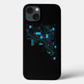 Computer Cpu Computer Wetenschapper Hacker Case-Mate iPhone Case (Achterkant)