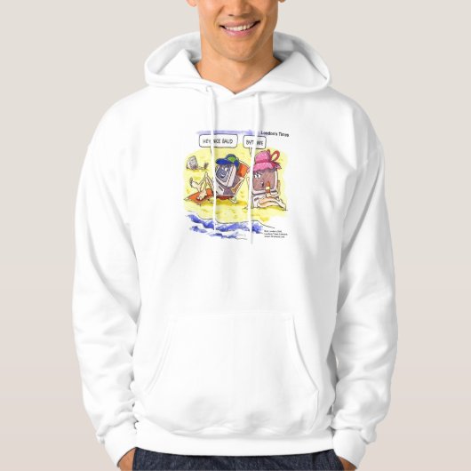 Computer Dating Funny Hoodie van Rick London (Voorkant)