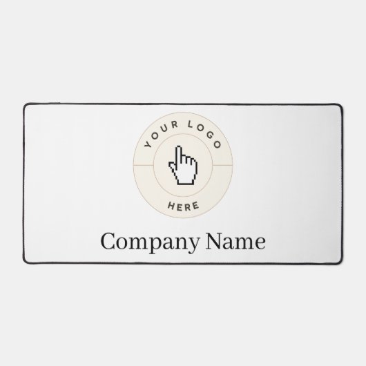 Computer Desk Mat - Aangepast (tekst/logo toevoege (Voorkant)