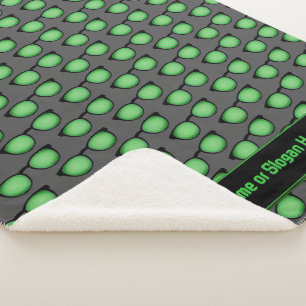 Computer Dev Bril met Code Lenzen - eigen tekst Sherpa Deken