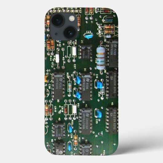 Computer elektronica printplaat afbeelding Case-Mate iPhone case (Achterkant)