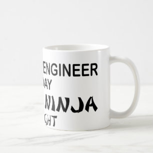 Computer Engineer Deadly Ninja Koffiemok