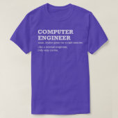 Computer Engineer Gift Ideaal voor Computer Engine T-shirt (Design voorkant)