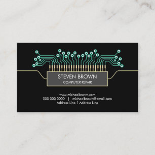 Computer engineer Science Circuit Board Code Visitekaartje