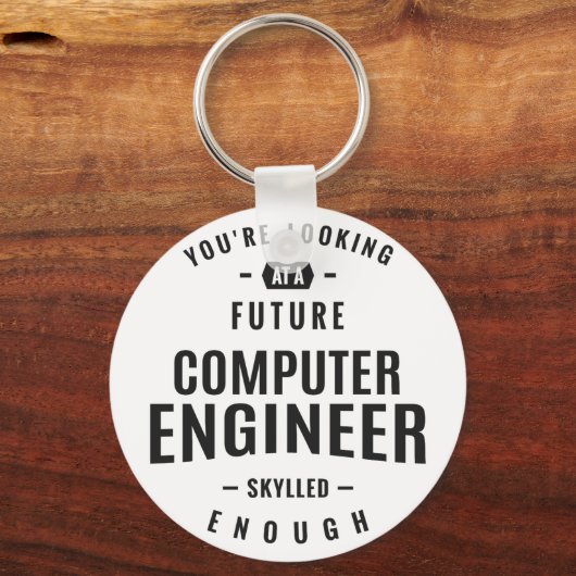 Computer Engineer Sleutelhanger (Voorkant)