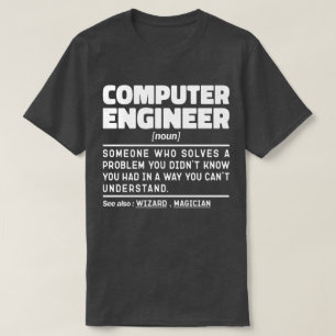 Computer Engineer zelfstandig naamwoord Sarcastic  T-shirt