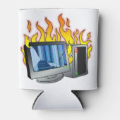 Computer Fire Foam Koelbox Blikjeskoeler (Voorkant)