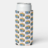 Computer Fire Foam Slim Seltzer Koelbox (Seltzer Voorkant)