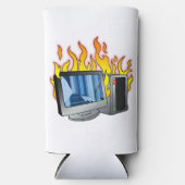 Computer Fire Foam Slim Seltzer Koelbox (Voorkant)
