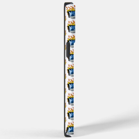 Computer Fire iPhone / iPad case (Achterkant / Rechts)