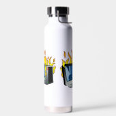 Computer Fire Thor Koper vacuüm geïsoleerde fles (Links)