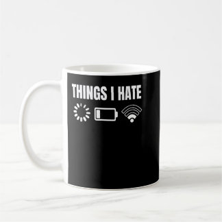 Computer Gamer Gift Things I Hate Koffiemok