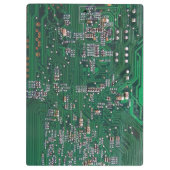 Computer Geek Circuit Klembord (Achterkant)