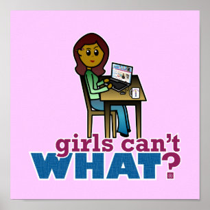 Computer Geek - Donker Poster