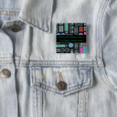 Computer Geek Humor Button (In situ)