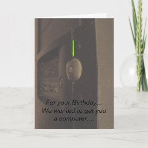 Computer Geek Kaart