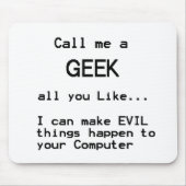 Computer Geek Muismat (Voorkant)