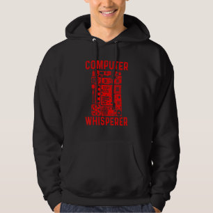 Computer Geek Tech Nerd Mannen Women Cool Support Hoodie