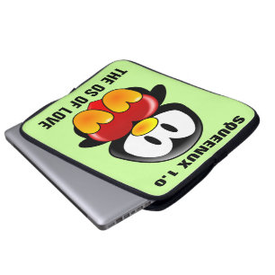 Computer Geek Valentijn: Besturingssysteem voor li Laptop Sleeve