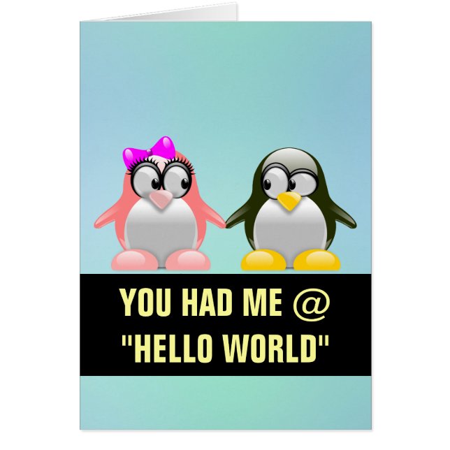 Computer Geek Valentijn: Programmeertalige liefde (Voorkant)