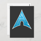 Computer Genius Arch Logo Gift Linux Love Symbol Briefkaart (Voorkant / Achterkant)