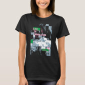 Computer Glitch Geek Programmer Nerd Fout T T-shirt (Voorkant)