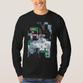 Computer Glitch Geek Programmer Nerd Fout T T-shirt (Voorkant)