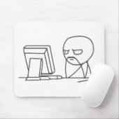 Computer Guy Meme ‏ - Mousepad Muismat (Met muis)