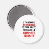 COMPUTER HARDWARE ENGINEER MAGNEET (Voorkant / Achterkant)