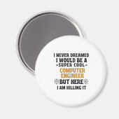 COMPUTER HARDWARE ENGINEER MAGNEET (Voorkant / Achterkant)