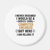 COMPUTER HARDWARE ENGINEER MAGNEET (Voorkant)