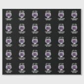 Computer Hecker Funny Hacker Pun Dark BG Cadeaupapier (Vlak)