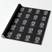 Computer Hecker Funny Hacker Pun Dark BG Cadeaupapier (Uitgerold)
