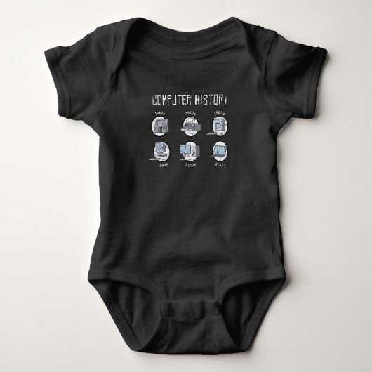 Computer History Computer Scientist Hacker it Romper (Voorkant)