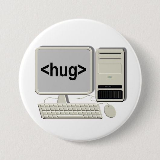 Computer Hug Button (Voorkant)