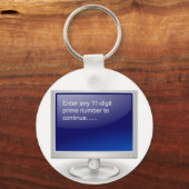 Computer Humor Sleutelhanger (Voorkant)