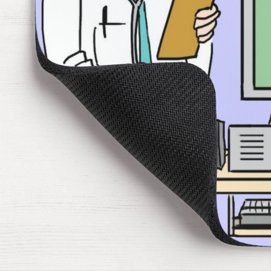 Computer Ills Muismat (Hoek)