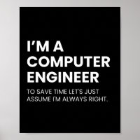 Computer ingenieur grappige nerd zegswijze