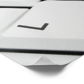 Computer Keyboard Love Letters Poster (Hoek)