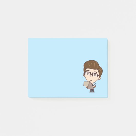 Computer man post-it® notes (Voorkant)