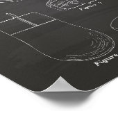 Computer Mouse 1994 Patent Art Chalkboard Poster (Hoek)