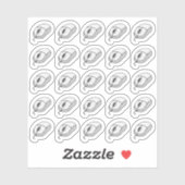 Computer Muis Functionele Bujo Planner Sticker (Vel)