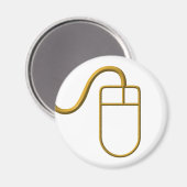 Computer muis magneet (Voorkant / Achterkant)