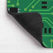 Computer Nerd Circuit Board CPU I Muismat (Hoek)