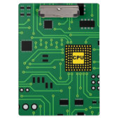 Computer Nerd Circuit Board                   CPUI Klembord (Voorkant)